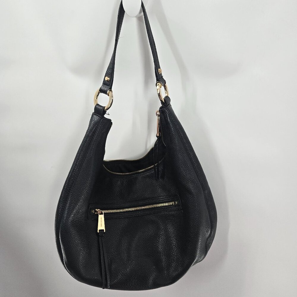 Michael Kors Pebbled Leather Hobo Shoulder Bag